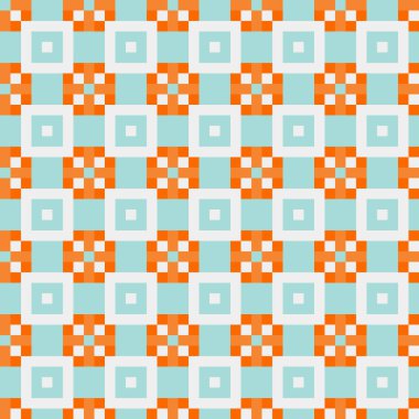 Soyut çapraz desenli üretken hesaplama sanatı çizimi