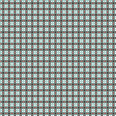 Soyut çapraz desenli üretken hesaplama sanatı çizimi