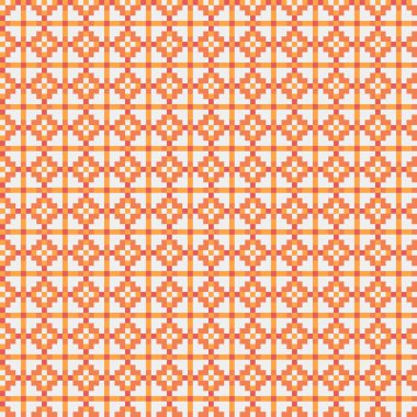 Soyut çapraz desenli üretken hesaplama sanatı çizimi 