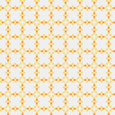 Soyut çapraz desenli üretken hesaplama sanatı çizimi