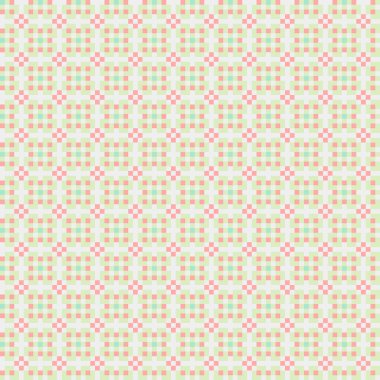 Soyut çapraz desenli üretken hesaplama sanatı çizimi