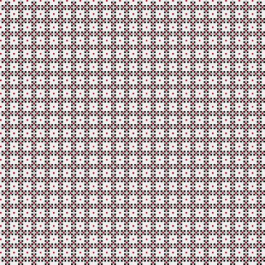 Soyut çapraz desenli üretken hesaplama sanatı çizimi