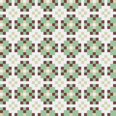 Soyut çapraz desenli üretken hesaplama sanatı çizimi