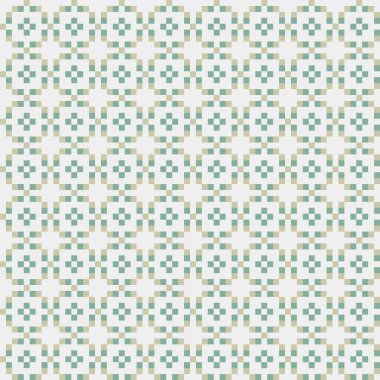 Soyut çapraz desenli üretken hesaplama sanatı çizimi