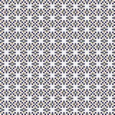 Soyut çapraz desenli üretken hesaplama sanatı çizimi