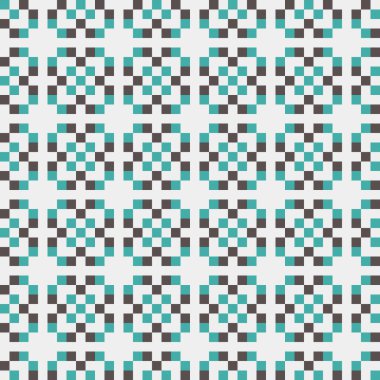 Soyut çapraz desenli üretken hesaplama sanatı çizimi