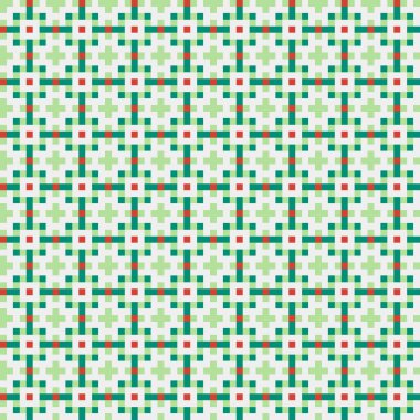 Soyut çapraz desenli üretken hesaplama sanatı çizimi 