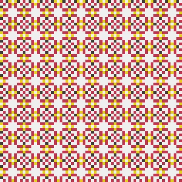 Soyut çapraz desenli üretken hesaplama sanatı çizimi