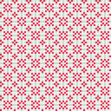 Soyut çapraz desenli üretken hesaplama sanatı çizimi