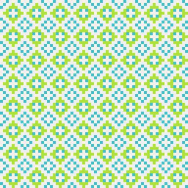 Soyut çapraz desenli üretken hesaplama sanatı çizimi