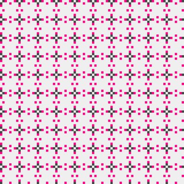 Soyut çapraz desenli üretken hesaplama sanatı çizimi