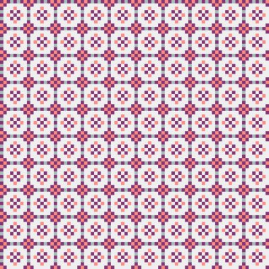 Soyut çapraz desenli üretken hesaplama sanatı çizimi