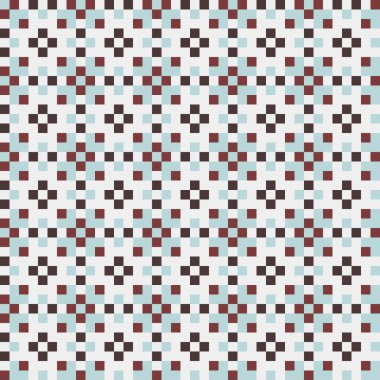 Soyut çapraz desenli üretken hesaplama sanatı çizimi