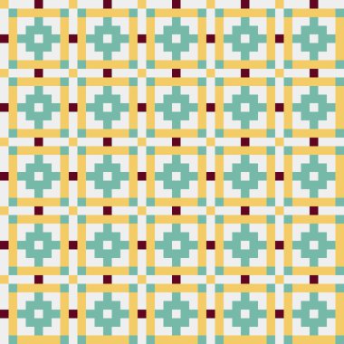 Çapraz desenli soyut vektör çizimi