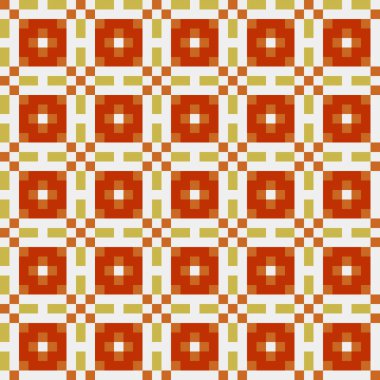 Soyut çapraz desenli üretken hesaplama sanatı çizimi