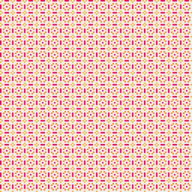 Soyut çapraz desenli üretken hesaplama sanatı çizimi