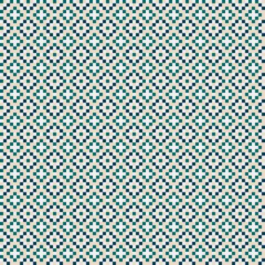 Soyut çapraz desenli üretken hesaplama sanatı çizimi