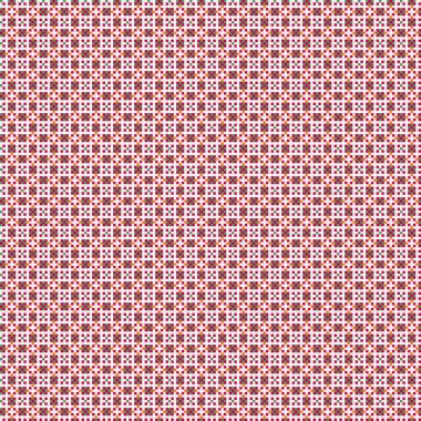 Soyut çapraz desenli üretken hesaplama sanatı çizimi