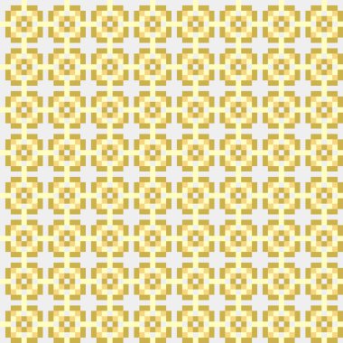 Soyut çapraz desenli üretken hesaplama sanatı çizimi