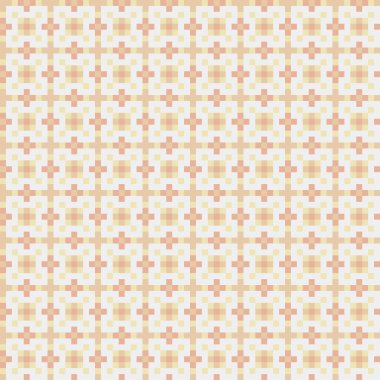 Soyut çapraz desenli üretken hesaplama sanatı çizimi