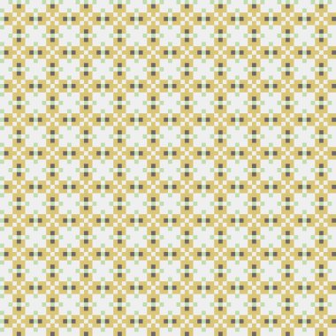 Soyut çapraz desenli üretken hesaplama sanatı çizimi