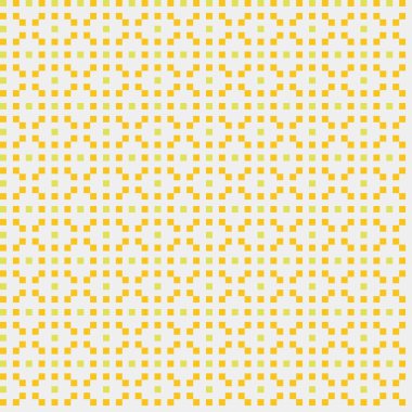 Soyut çapraz desenli üretken hesaplama sanatı çizimi