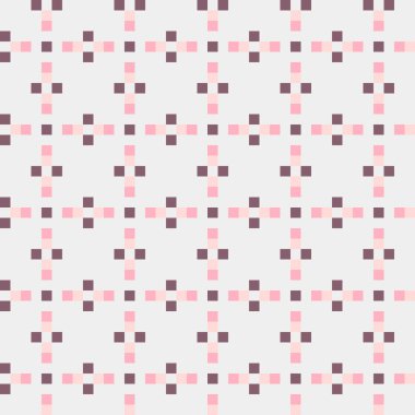 Soyut çapraz desenli üretken hesaplama sanatı çizimi