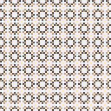 Soyut çapraz desenli üretken hesaplama sanatı çizimi