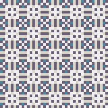 Soyut çapraz desen, üretken hesaplama sanatı illüstrasyonu  