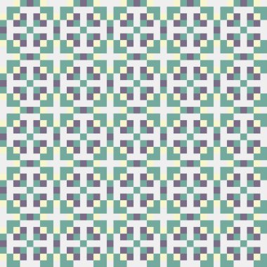 Soyut çapraz desenli üretken hesaplama sanatı çizimi 