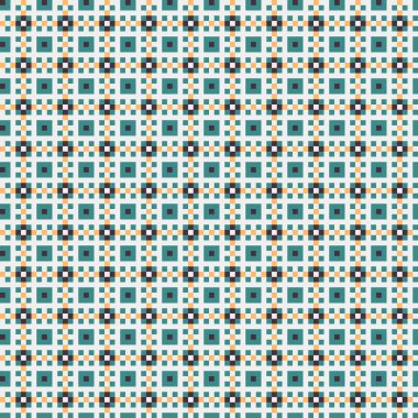 Soyut çapraz desenli üretken hesaplama sanatı çizimi