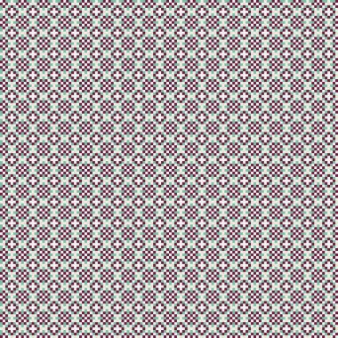 Soyut çapraz desenli üretken hesaplama sanatı çizimi