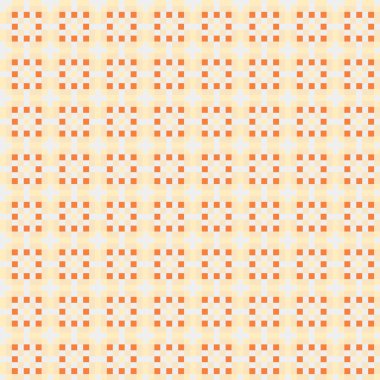 Soyut çapraz desenli üretken hesaplama sanatı çizimi