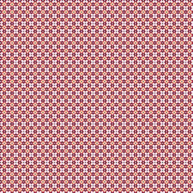 Soyut çapraz desenli üretken hesaplama sanatı çizimi