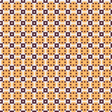 Soyut çapraz desenli üretken hesaplama sanatı çizimi