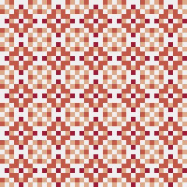 Soyut çapraz desenli üretken hesaplama sanatı çizimi