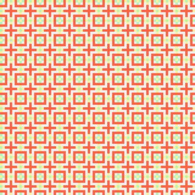 Soyut çapraz desenli üretken hesaplama sanatı çizimi