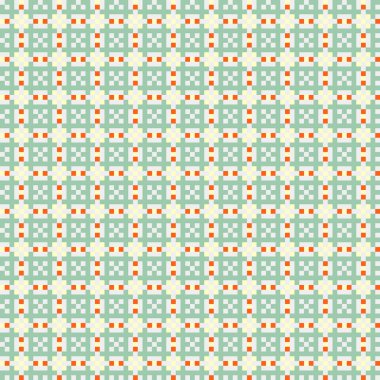 Soyut çapraz desenli üretken hesaplama sanatı çizimi