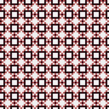 Soyut çapraz desenli üretken hesaplama sanatı çizimi