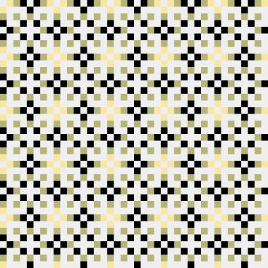 Soyut çapraz desenli üretken hesaplama sanatı çizimi