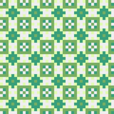 Soyut çapraz desenli üretken hesaplama sanatı çizimi