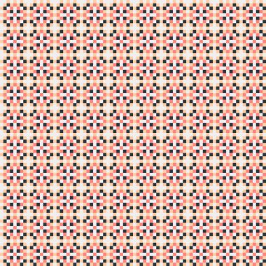 Soyut çapraz desenli üretken hesaplama sanatı çizimi