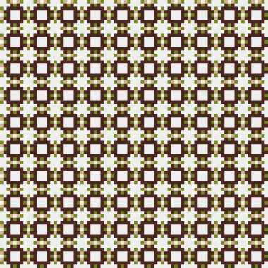 Soyut çapraz desenli üretken hesaplama sanatı çizimi