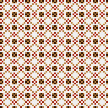 Soyut çapraz desenli üretken hesaplama sanatı çizimi