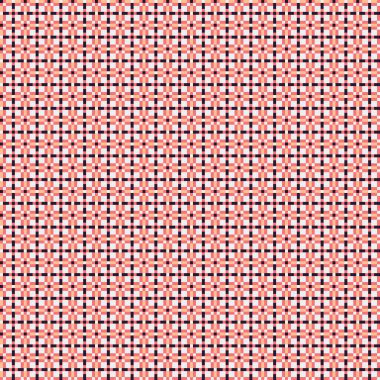 Soyut çapraz desenli üretken hesaplama sanatı çizimi