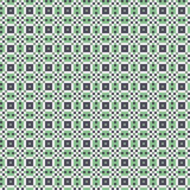 Soyut çapraz desenli üretken hesaplama sanatı çizimi