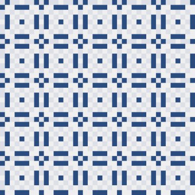 Soyut çapraz desenli üretken hesaplama sanatı çizimi