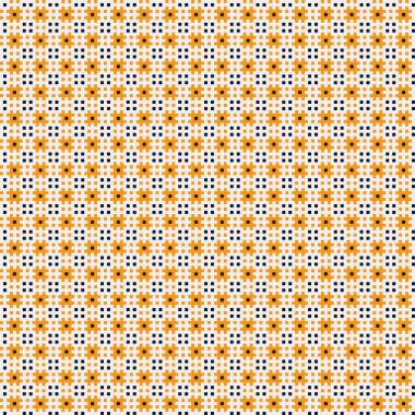 Soyut çapraz desenli üretken hesaplama sanatı çizimi 