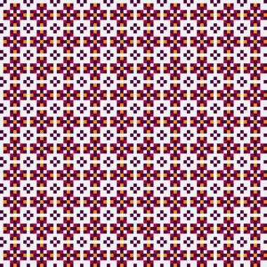 Soyut Çapraz Kusursuz Desensiz Desen vektör çizimi  