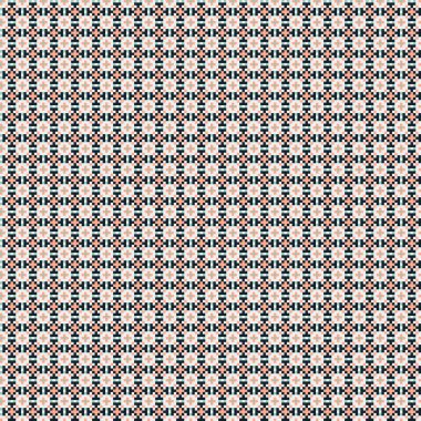 Soyut çapraz desenli üretken hesaplama sanatı çizimi